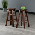thumbnail image 3 of Element 2-Pc Counter Stool Set Walnut, 3 of 9