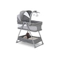 thumbnail image 4 of Cuna Portátil Simmons Kids Gris Tweed con Luz Nocturna y Estrellas Giratorias, 4 of 11
