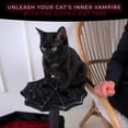 thumbnail image 2 of Arbre à Chat Gothique avec Lit pour Chat en Forme de Cercueil et Jouets pour Chat Effrayants - Arbre à Chat Effrayant pour Chat d'Halloween (Petit) - Noir et Rouge, 2 of 5