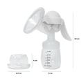 thumbnail image 2 of KIDDOS, Sacaleches Manual Portátil con Diseño Ergonómico, Extractor de Leche Eficiente para Lactancia - Compacto y Fácil de Usar Color Blanco, 2 of 7