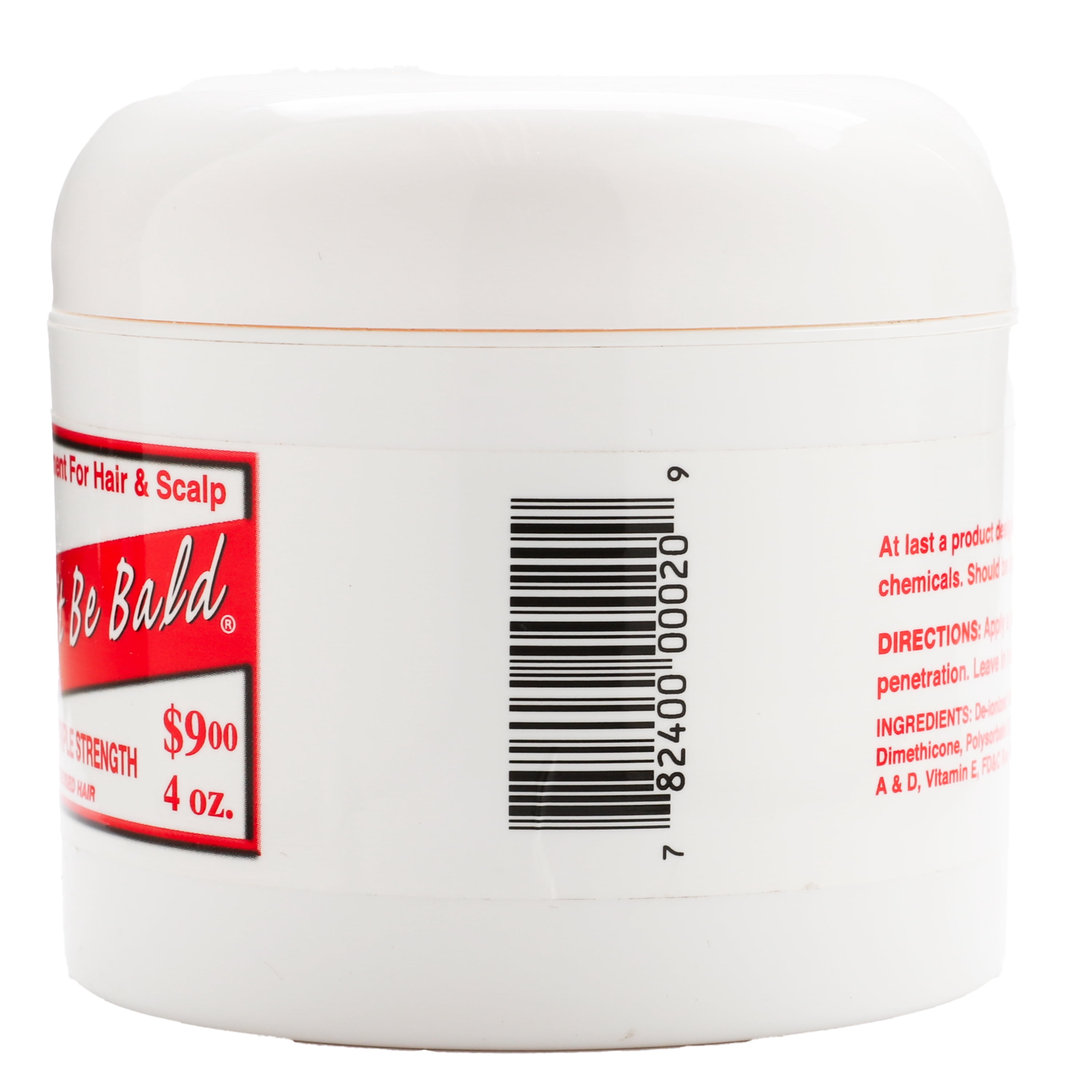 BB Hair and Scalp Nourishment Cream Triple Strength 4 Oz., Pack of 6