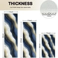 thumbnail image 4 of Blue White Gold Marble Pattern Kitchen Rugs Sets Of 3,Kitchen Runner Rugs Non Skid Washable,Decorative Kitchen Floor Mats for Kitchen,Sink,Laundry,17"x30"+ 17"x47" + 17"x59", 4 of 6