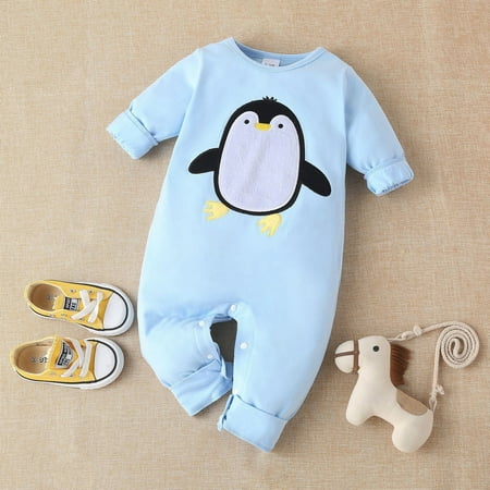 

Boys Clothing Baby Girls Boys Cartoon Animal Jumpsuit Romper Jumpsuit