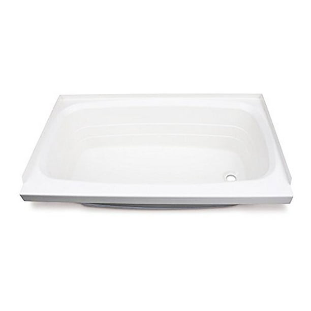 Lippert Components 209683 White 24" x 46" Right Handed Bath Tub