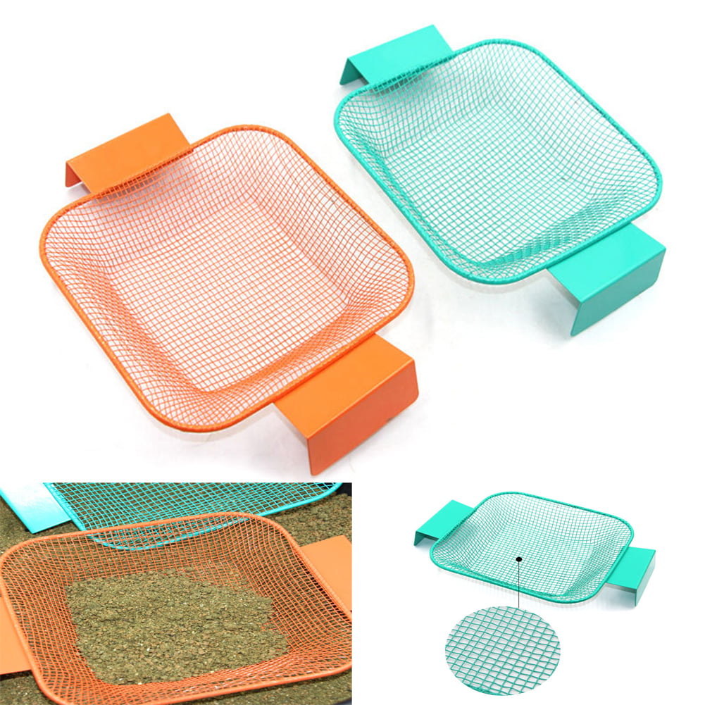 Cheers.US Portable Fishing Bait Sieve Tool Mini Lure Filtration Mesh for  Carp Foldable Fishing Net for Minnows Crab Fishes