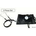 thumbnail image 6 of EMI EBL-430 Sprague Rappaport Stethoscope and Large Adult Manual Aneroid Sphygmomanometer Blood Pressure Cuff - Black, 6 of 6
