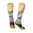 thumbnail image 5 of Lsque Magnetic Old Compass On World Map Printed Crew Socks Men's Women's LightWeight Thin Casual Calf Socks ,Knee High Socks,Cotton Socks, 5 of 9