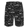 thumbnail image 6 of Kdxio Travel The World Pattern Mens Casual Shorts - Drawstring Summer Beach Sports Shorts for Men, 6 of 9