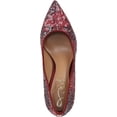 thumbnail image 4 of Sam Edelman Women's Hazel Deep Cabernet Sequin Pump 8W, 4 of 5
