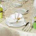 thumbnail image 4 of Juego de 6 servilleteros navideños de metal con forma de muñeco de nieve para decoración de mesa de comedor y fiestas navideñas., 4 of 11