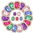 thumbnail image 2 of Miangastore 20 Pcs Lacets Clips Décorations Lacets Strass Charms, 2 of 8
