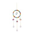 thumbnail image 1 of de viento,Rainbow Sun colgantes colgantes colgantes de vidrio,Ventana de de viento decoración colgante hecha a mano,Chime de viento colgantes de cristal artificial al, 1 of 9