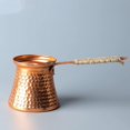 thumbnail image 4 of Turkish Coffee Maker Coffee Machine Moka Pot 3 People 200ML Copper Handmade High Quality Decorative Gift Accessory, 4 of 5