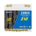 thumbnail image 1 of Soidarity Cadenas de bicicleta de 9 10 11 velocidades, piezas de bicicletas de carretera, cadena deportiva, 116 eslabones, conector resistente a la Ciclismo 12 velocidades Soidarity OD026159-03, 1 of 6