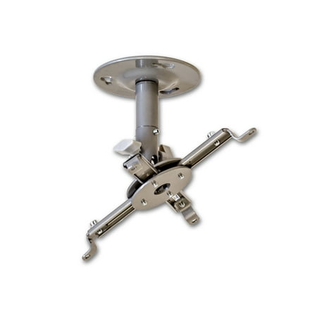 - Navepoint Universal LCD/DLP Projector Ceiling Mount Bracket With Tilt And 360° Swivel Holds Up To 22 Lbs Silver