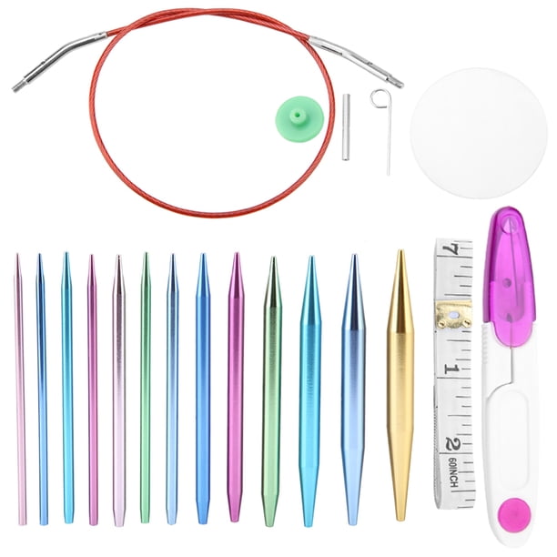Agujas De Tejer Tricot Aluminio CBX Nº 4. Mercería Casa Jorge