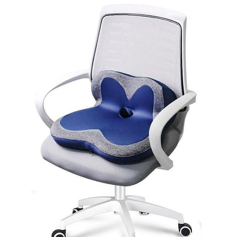 Coccyx Chair Pillow Orthopedic, Ergonomic Memory Foam Seat Cushion