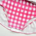thumbnail image 6 of Girls' 2Pcs Swimsuits Bikini Bathing Suit Plaid Beach Swimwear, 6 of 7