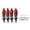 Red, variant on 4X Alloy Shock Absorber Damper Set 60G for Tamiya TT01 TT02 1/10 RC Car
