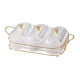 thumbnail image 5 of Plato de servir dividido Crown con soporte, plato para aperitivos, plato para dulces y con estilo C, 5 of 9