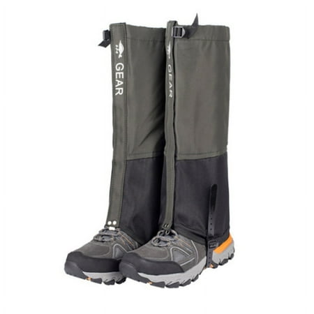 Waterproof Snow Leg Gaiters Outdoor Camping Hiking Climbing Boot Legging Shoes Warmer Snake Shoe Cover Trekking Leg Protection