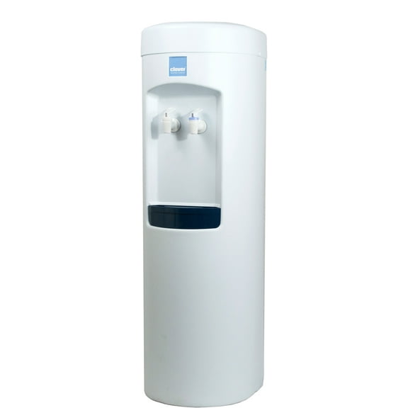 Clover B7B Room Temp and Cold Bottleless Water Dispenser with Conversion Kit, Installation Kit and Upgraded Filter - White