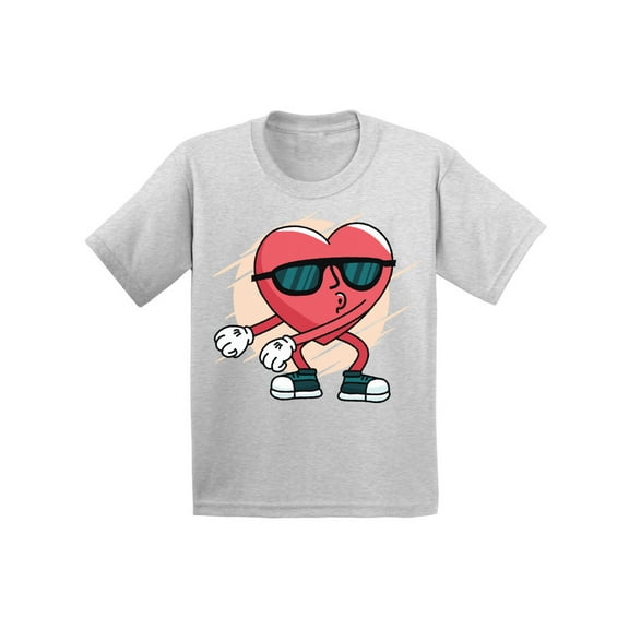 Valentine's T-shirt Funny Heart Dance Baby Shirt Valentine's Day Gifts