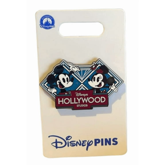 Disney Parks Mickey Minnie Hollywood Studios Pin New With Card