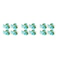 thumbnail image 1 of yingyy 1/2/3 4X Artificial Flower Faux Plant Home Decal Workmanship Multipurpose Long-lasting Exquisite Fake Flowers Wedding Decor Blue 3PCS, 1 of 6