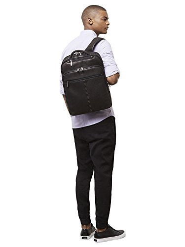 kenneth cole reaction back stage access leather backpack