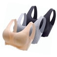 thumbnail image 3 of Sujetador Deportivo Nikou Bralette 3 Piezas XXL Negro Gris Color de Piel, 3 of 13
