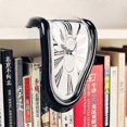 thumbnail image 5 of Surreal Distorted Clock 175*115*145mm Silent Scanning Melting Watch Pedestal Clock Gift Decoration, 5 of 5