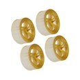 thumbnail image 1 of Xingzhi Durable and Stylish Tyres for RC 1/10 Scale Drifting Car Gold Wheel Rims Diameter: 6cm 5Set, 1 of 6