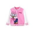 thumbnail image 1 of Chaqueta Disney Daisy Duck Varsity Bomber para niñas de 6 a 7 años, 1 of 7