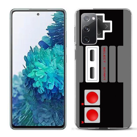 Slim-Fit Gel TPU Phone Case for Samsung Galaxy S20 FE 5G Fan Edition, by OneToughShield ® - Game Controller