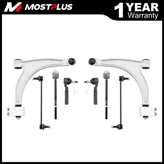 MOSTPLUS Front Lower Control Arms Ball Joints for 04-12 Chevy Malibu 05-10 Pontiac G6