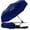 Navy Blue, variant on Compact Travel Umbrella, Folding Small Mini Windproof Umbrella, Lightweight Portable Parasol for Backpack Purse, Car Backpack Purse Automatic Umbrellas for Rain