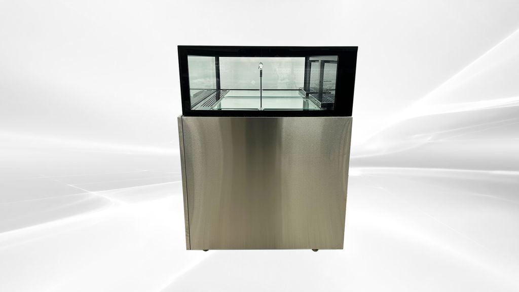 48" Luxury Commercial Refrigerated Bakery Display Case, Cake Showcase Refrigerator with LED Lighting, ETL Certified