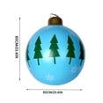 thumbnail image 3 of PVCS Outdoor Christmas Inflatable Decorated Ball Giant Christmas Inflatable Ball Christmas Tree Decorations, 3 of 7