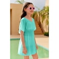 thumbnail image 4 of Sherrylily Girls Swimwear Cover Ups Beach Suit Cover Ups Bikini Swimsuit Girl Tunic Dress, 4 of 6