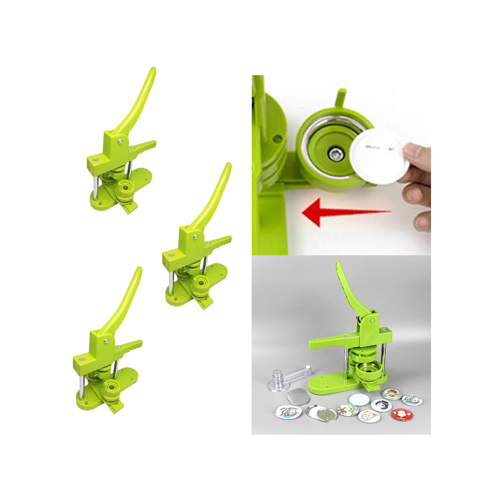 Button Maker Machine Practical Pinback Button Supplies Mould Making Pin Button Maker Press Machine ,Beginner-Friendly