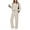 09 Apricot&khaki, variant on Lounge Sets for Women 2025 V Neck 2 Piece Outfits Airport Wide Leg Pants Matching Set Sweatsuits
