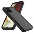 thumbnail image 2 of Galaxy A12 Case ,Sturdy Phone Case for Galaxy A12 2020 6.5 inch ,Tekcoo Shockproof Protection Heavy Duty Armor Hard Plastic & Rubber Rugged Bumper 2-in-1 Case Cover -Black, 2 of 7
