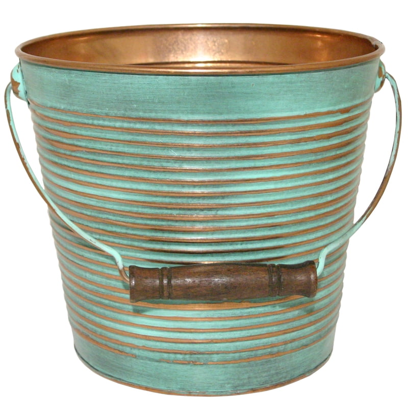 Copper Colored Finish 8 Washtub Planter Copper Colored Finish 8 Washtub Planter