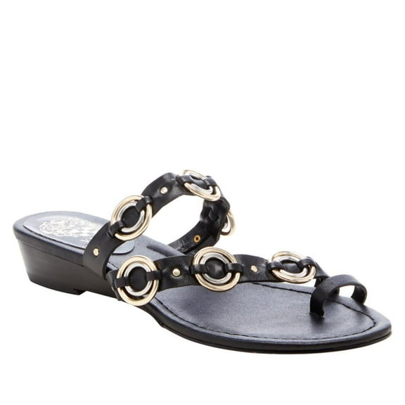 Vince Camuto Isley Leather Demi-Wedge Sandal