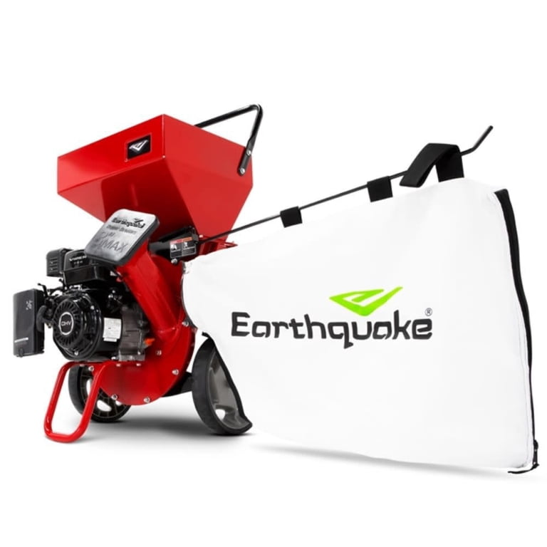 Earthquake Chipper Shredder K32, Heavy Duty 212cc 4-Cycle Viper