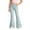 Light Green, variant on Girls Flare Leggings School Uniform Pants for Kids Bell Bottoms (Navy,12-13 Years)