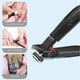 thumbnail image 3 of Nail Clippers for Thick Nails - Wide Clippers, Heavy Duty Nail Cutter with Catcher,Nail Clipper for Men and Women, Black, 3 of 5