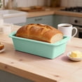 thumbnail image 4 of Mini Silicone Bread Loaf Pans Non Stick Bread Pans For Baking Cake Pan Bakeware Oven Baking For Cake Bread Meatloaf And Lasagna, 4 of 7