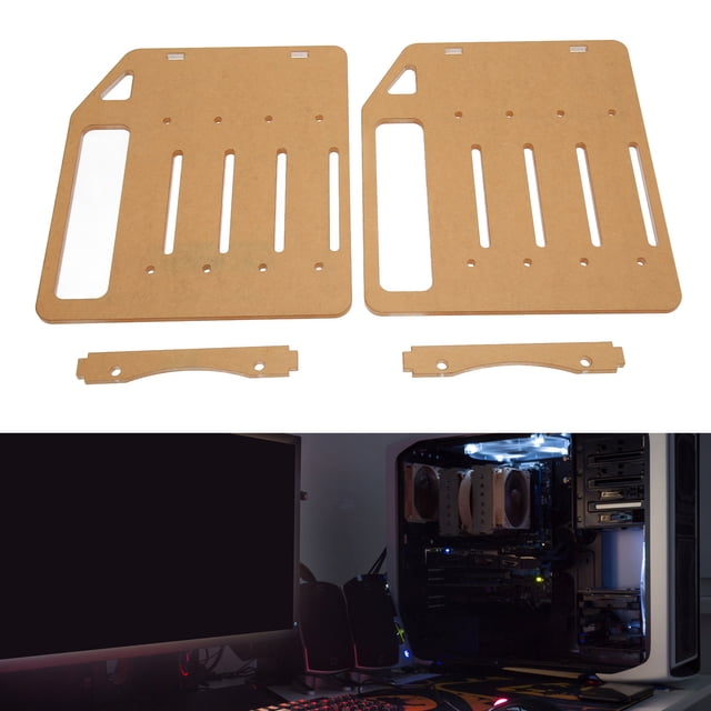 Hard Drive Bracket, DIY Hard Drive Bracket Multi Layer Hdd Bracket Hard Drive Tray with Accurate Mounting Hole for Desktop DIY Acrylic Hard Disk Rack